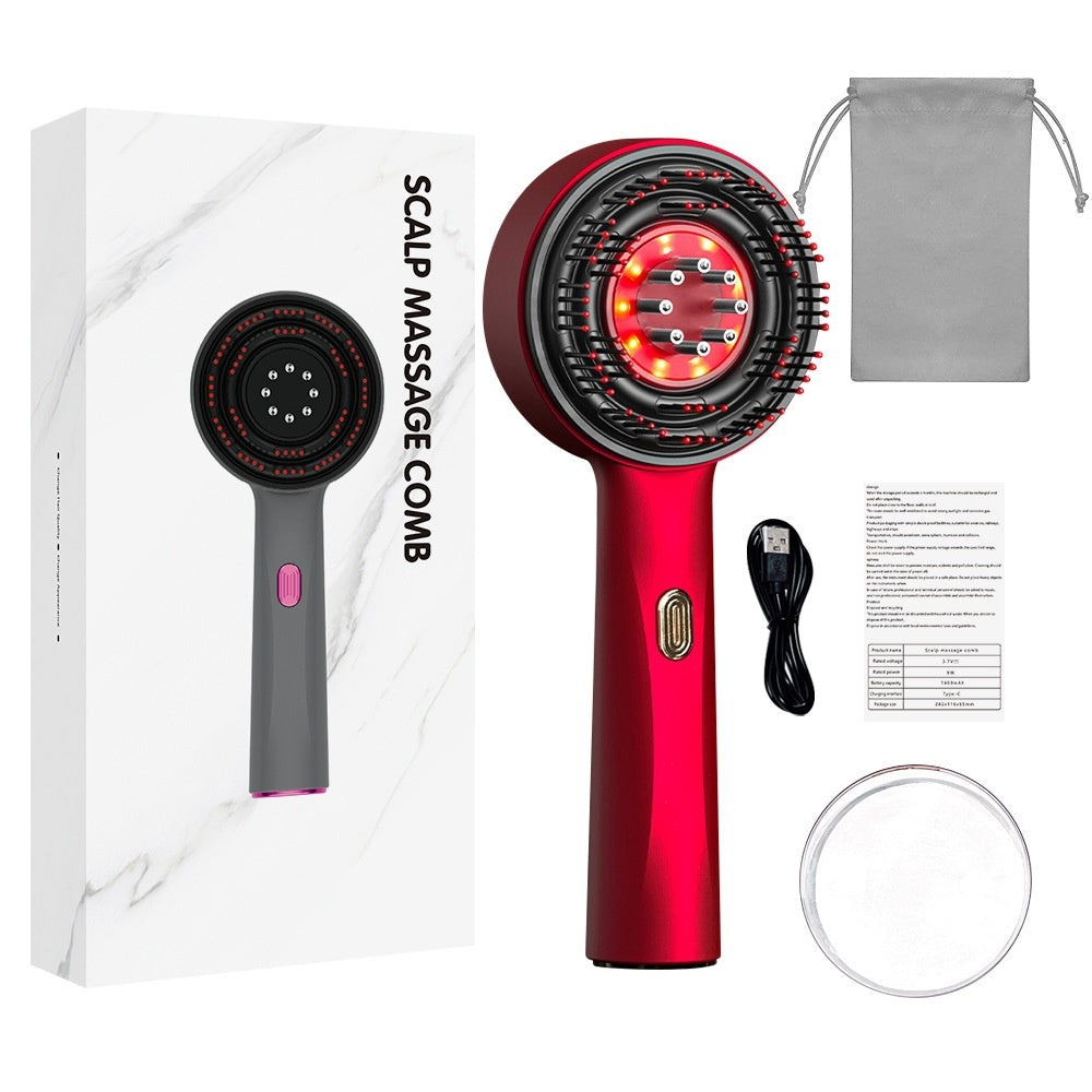 Maasajeador capilar fototerapia luz roja y dispensador de serum