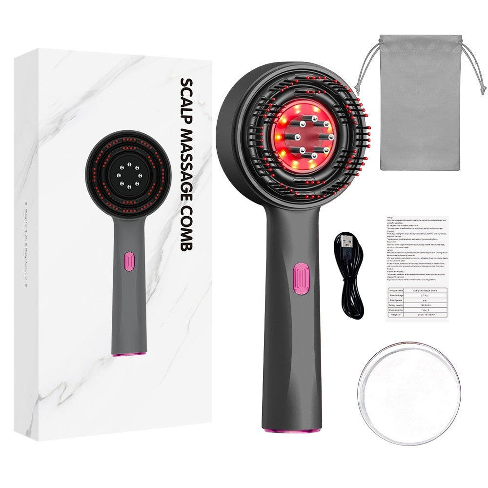 Maasajeador capilar fototerapia luz roja y dispensador de serum